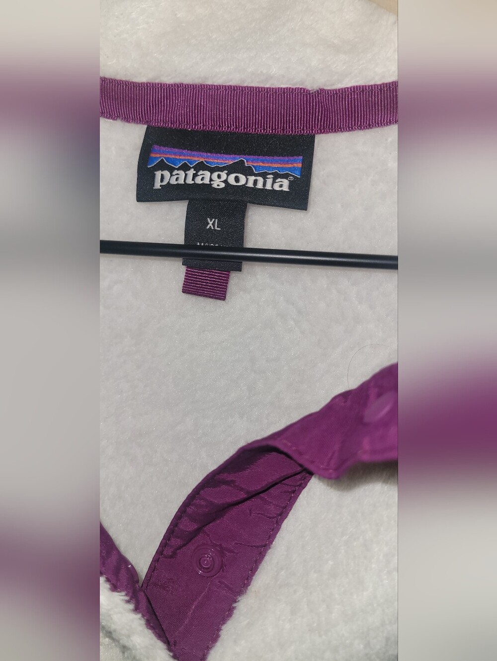Patagonia Womens Re-Tool Snap T Polartec Fleece Pullover Jacket XL - Picture 3 of 13
